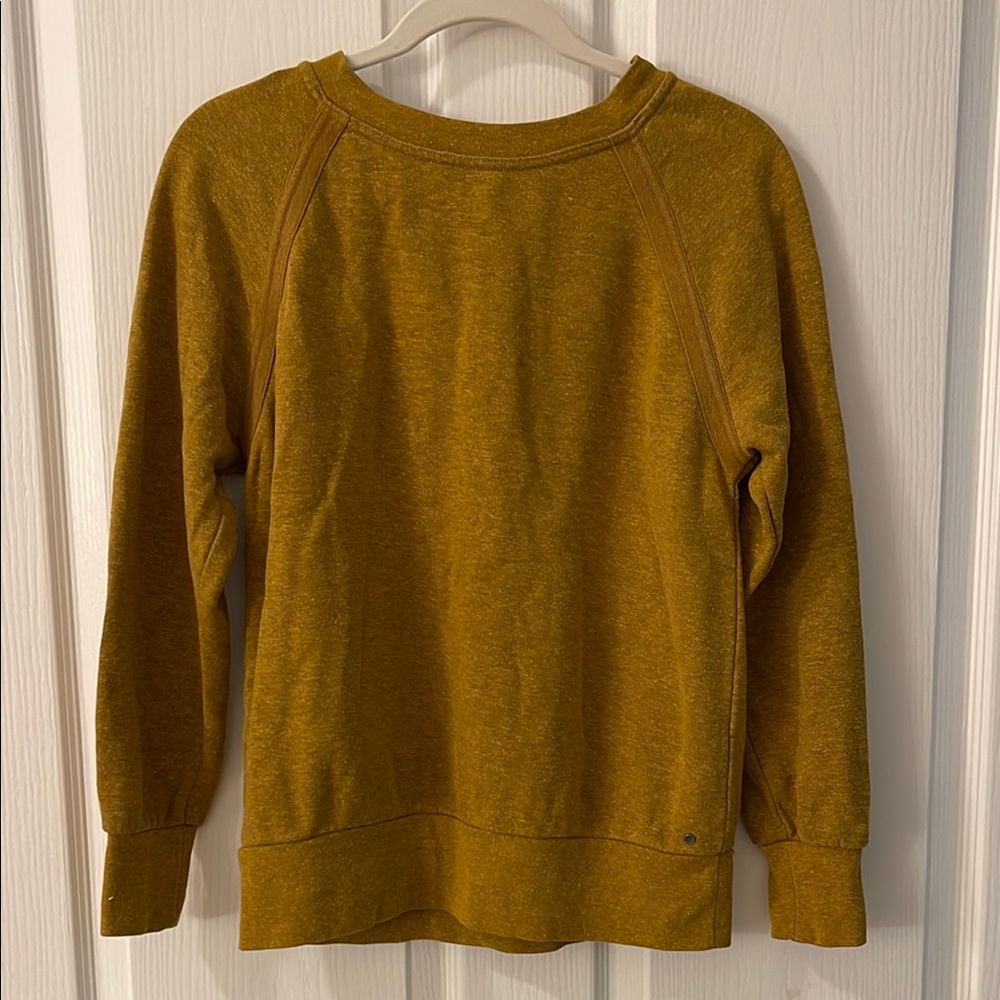 PrAna Mustard Sweater